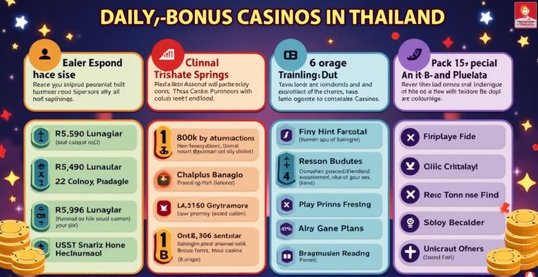 เว็บคาสิโนแจกโบนัสรายวัน